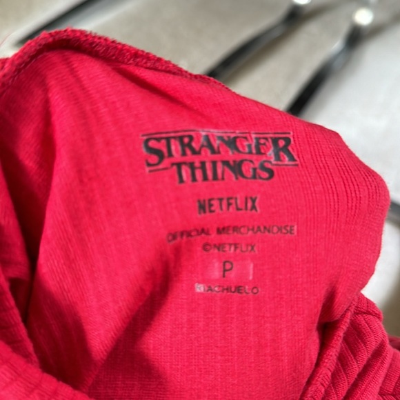 NWT. Stranger Things red turtle neck . Size Small - Picture 5 of 6